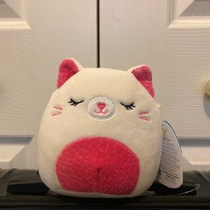 SQUISHMALLOW CARMEN THE CAT 5” BNWT/HTF VALENTINES